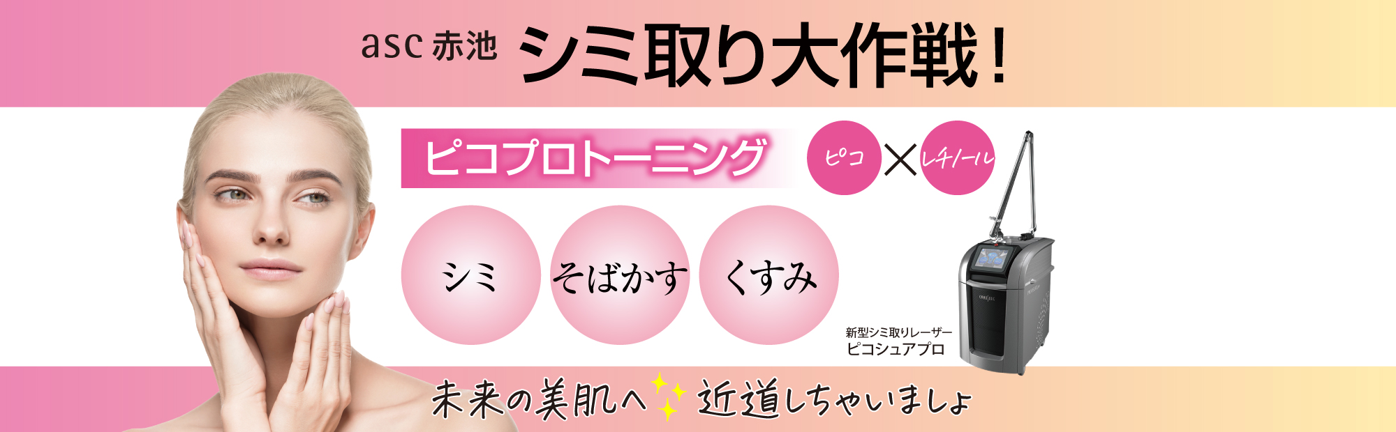 ピコプロトーニング×レチノール